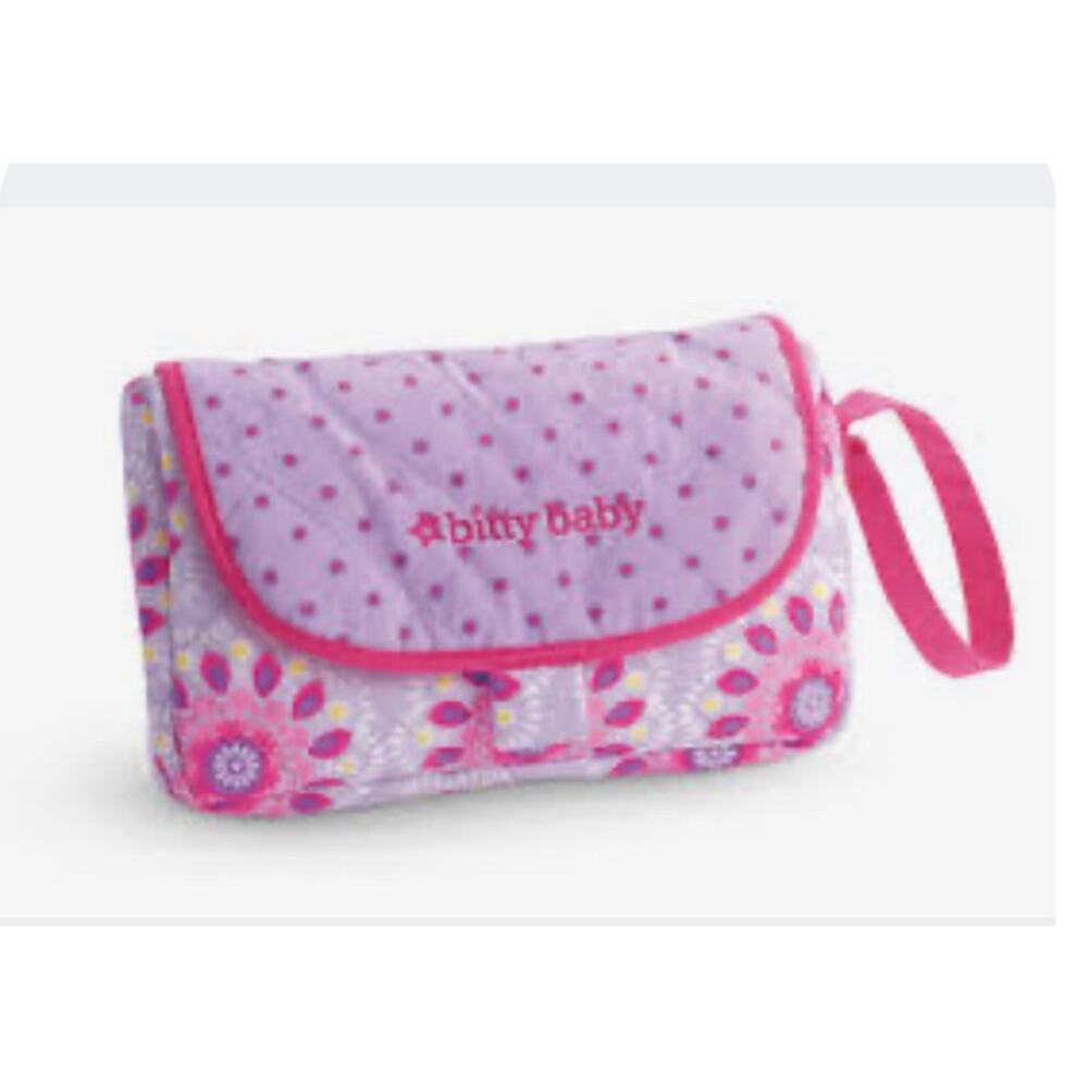 American Girl Bitty Baby Diaper Bag doll baby not included